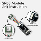 Mesh Node T114 MCU nRF52840 (Bluetooth) LoRa chip SX1262, supports LoRa and 5.0 Bluetooth 1.14-inch TFT-LCD Display Screen