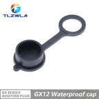 GX12 GX16 GX20 2/3/4/5/6/7/8/9/10 Pin Male Female Butting Wire Cable Circular Aviation Socket Plug Panel Connector Dropshipping