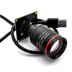 Global Shutter USB3.0 Camera 2.3MP 120FPS Plug And Play M12 Varifocal Lens 10X Zoom Video Camera for Machine Vision Live Stream