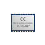 2pc/lot LoRa1121 FCC / CE Certified 5Km Long Distance LR1121 Chip Sub-GHz 2.4GHz S-band Multi-Band LoRa Module