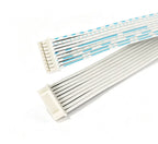 10pcs PH2.0mm 11p 12p 13p 14p 15p 16p 18P 2.0 Terminal Wire 2468 24AWG Flat Blue White Wire Harness Processing Pure Copper