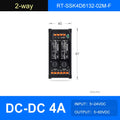 ENMG DC Inline 2 4 6 8 10 12 16-Way Solid State Relay Module RT-SSK Non-contact DC PLC AC Amplifier Board 5-24V Fuse Protections