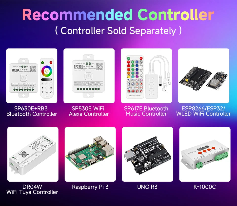 DC12V SK6812 RGBW LED Strip Light 4 in 1 Similar WS2812B 60 144 LED Individual Addressable Smart Pixels Magic RGB CW NW WW Light