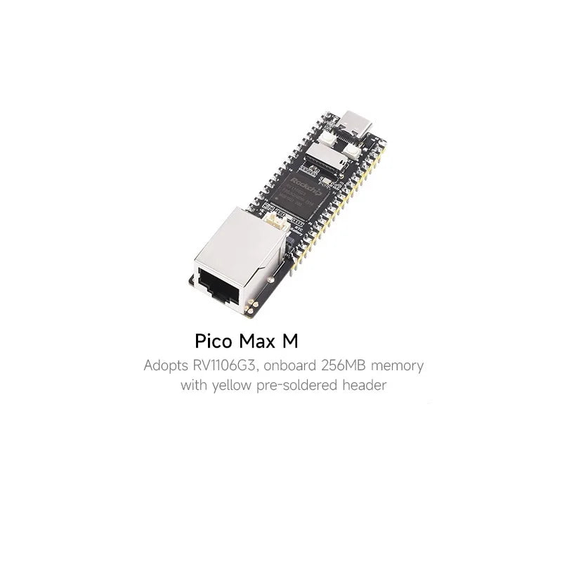RV1106 Mini Linux Development Board with Integrated ARM Cortex-A7/RISC-V MCU/NPU/ISP Processors