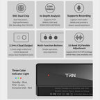 TRN Black Pearl HiFi High-performance DAC Decoding Dual Chip Digital Audio Decoder