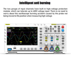 FNIRSI-1014D 1013D TC3 Oscilloscope 3-in-1 Dual Channel Input Signal Generator 100MHz * 2 Analog Bandwidth 1GSA/s Sampling Rate