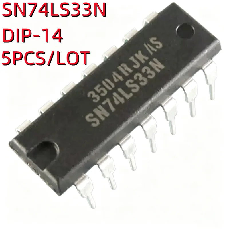 5PCS/LOT SN74LS33N HD74LS33P 74LS33 DIP-14 Grid/Inverter IC In Stock NEW original IC