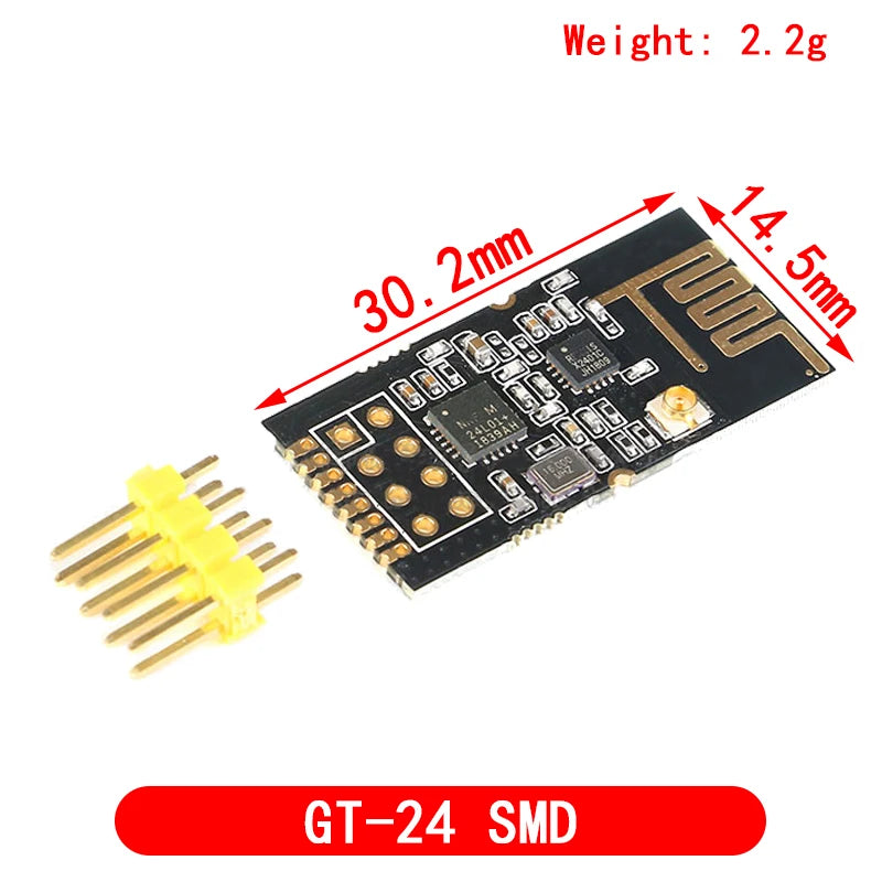 NRF24L01+ 2.4G wireless data transmission module 2.4GHz NRF24L01 upgrade version NRF24L01+PA+LNA 1000 Meters For Arduino