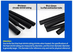 4:1 Heat Shrink Tubing with Glue Dual Wall Adhesive Lined 4-32mm OD | 5m 10m 25m 50m 100m Black Waterproof Industrial Wire Wrap