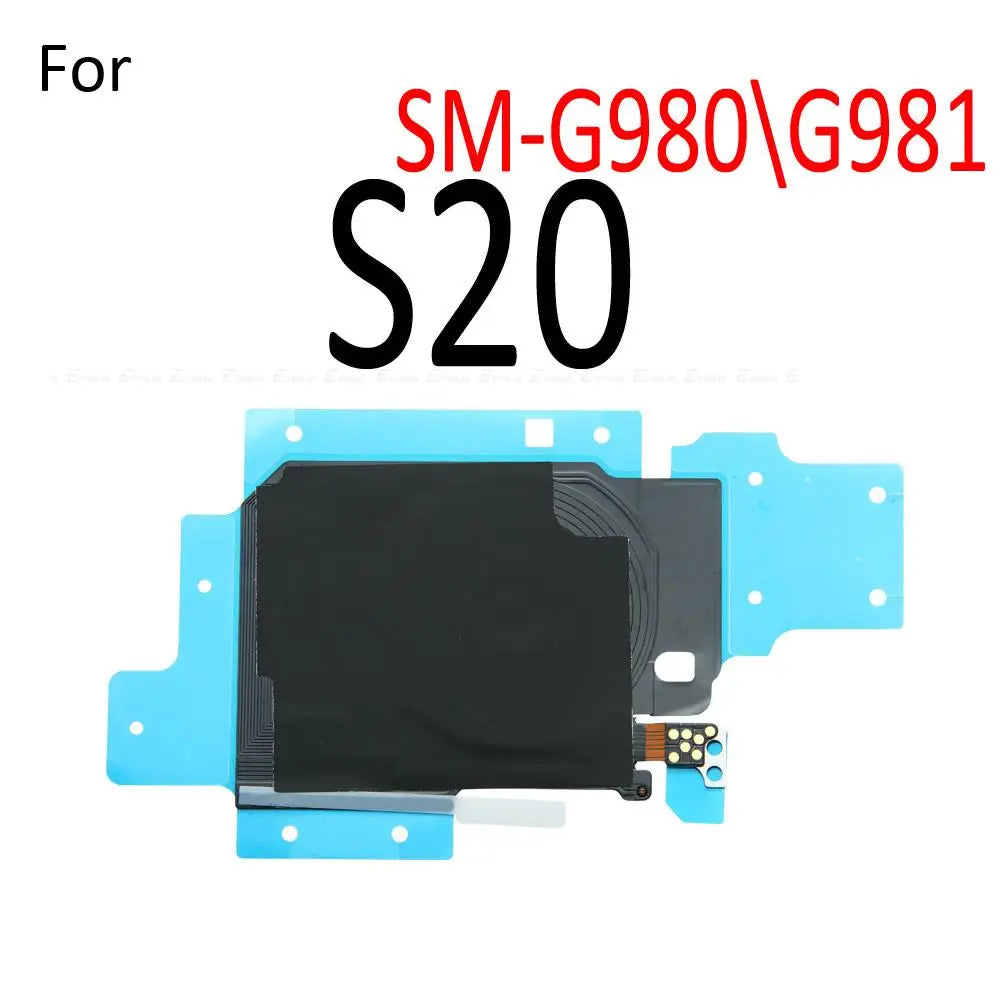 Wireless Charging Charger Receiver Coil NFC Compass Module Flex For Samsung Galaxy S7 Edge S8 S9 S10 S20 FE Plus Ultra S10e