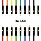 DuPont Wire Breadboard Jumper Cable Wire Male to Male Female to Female Male to Female Ribbon Cable for Arduino DIY 20cm