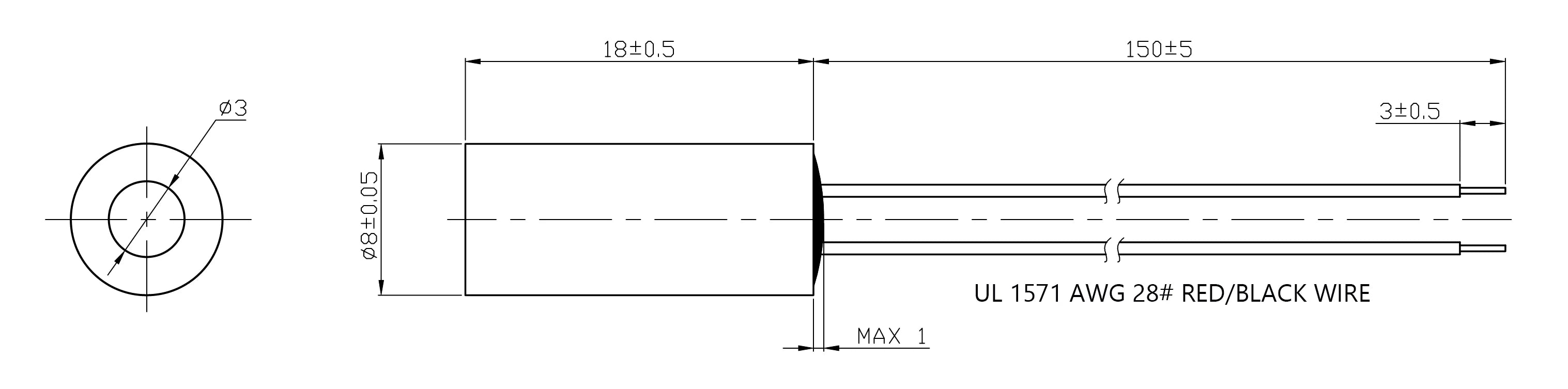 Infrared Dot Laser Diode Module Compact D8mm 850nm 0.5mw 1mw 5mw Class I Class II Class IIIA Industrial Machine IR Dot Laser