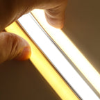 12V 24V COB LED Neon Strip Light IP68 Waterproof 320LEDs/m 2PIN Wire DC Plug 3000K 4000K 6000K Flexible Tape Rome Lighting 0.5m