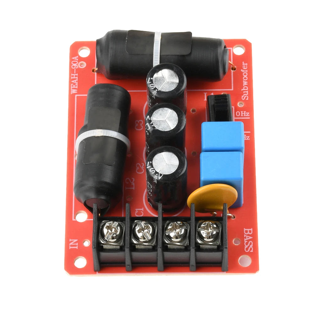 WEAH-90A 200W High Power Speaker Subwoofer Crossover Speaker Solderless Frequency Divider Module DIY Home Theater