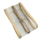 100pcs 1/4W Carbon Film Resistors 5% 3R 3.3R 3.6R 30R 33R 36R 300R 330R 360R 0.25W 3.3 3.6 30 33 36 300 330 360 Ohm R K M 0R-10M