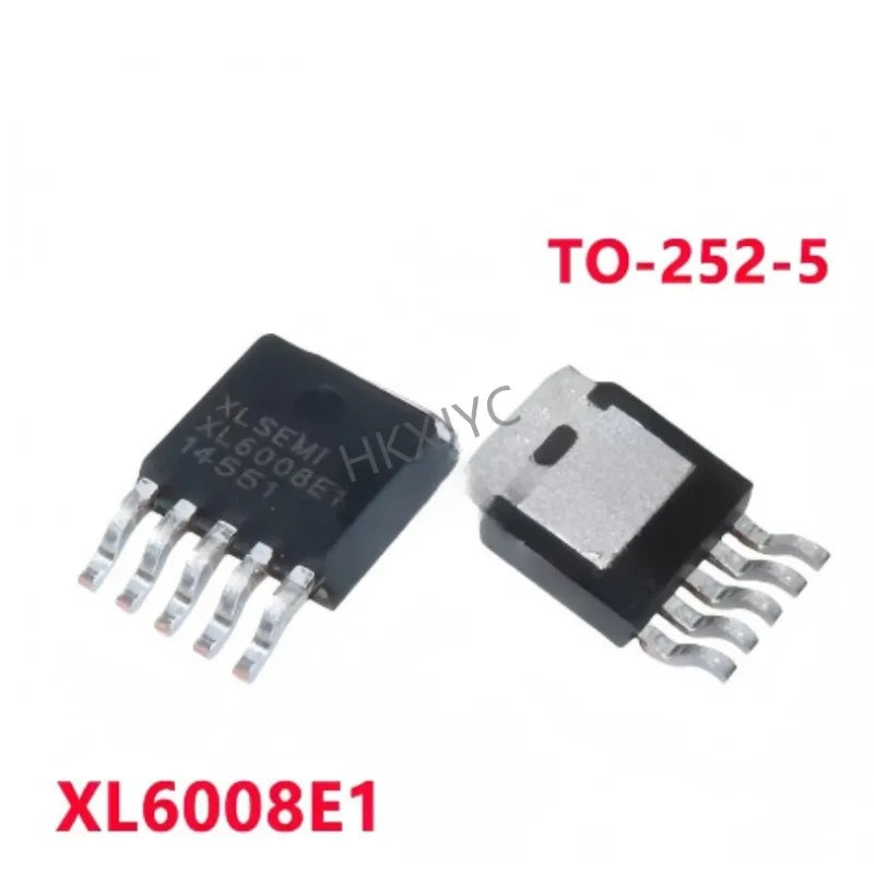 5-10/PCS New    XL6008E1 XL6008 TO-252-5 Boost chip for power DC-DC converter In Stock