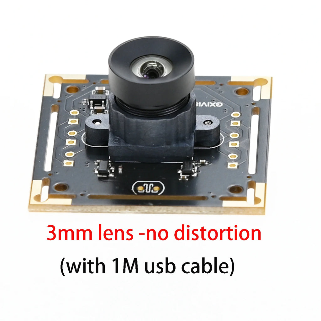 1MP 720P USB Camera Module,30fps 1280x720，Fixed Focus Webcam Driver Free, Compatible For Raspberry Pie Android Linux Windows