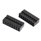 20/50pcs 2.0mm Pitch Double Row Dupont Connector Housing, 2x2P-2x8P Plastic Shell Wire to Board Header