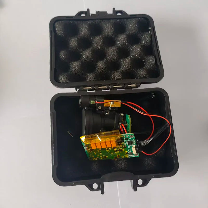 RS422 High-Stability Gyroscope Rangefinder Module 1535nm 115200bps 0.4mrad 4000m Laser Distance Sensor for UAS