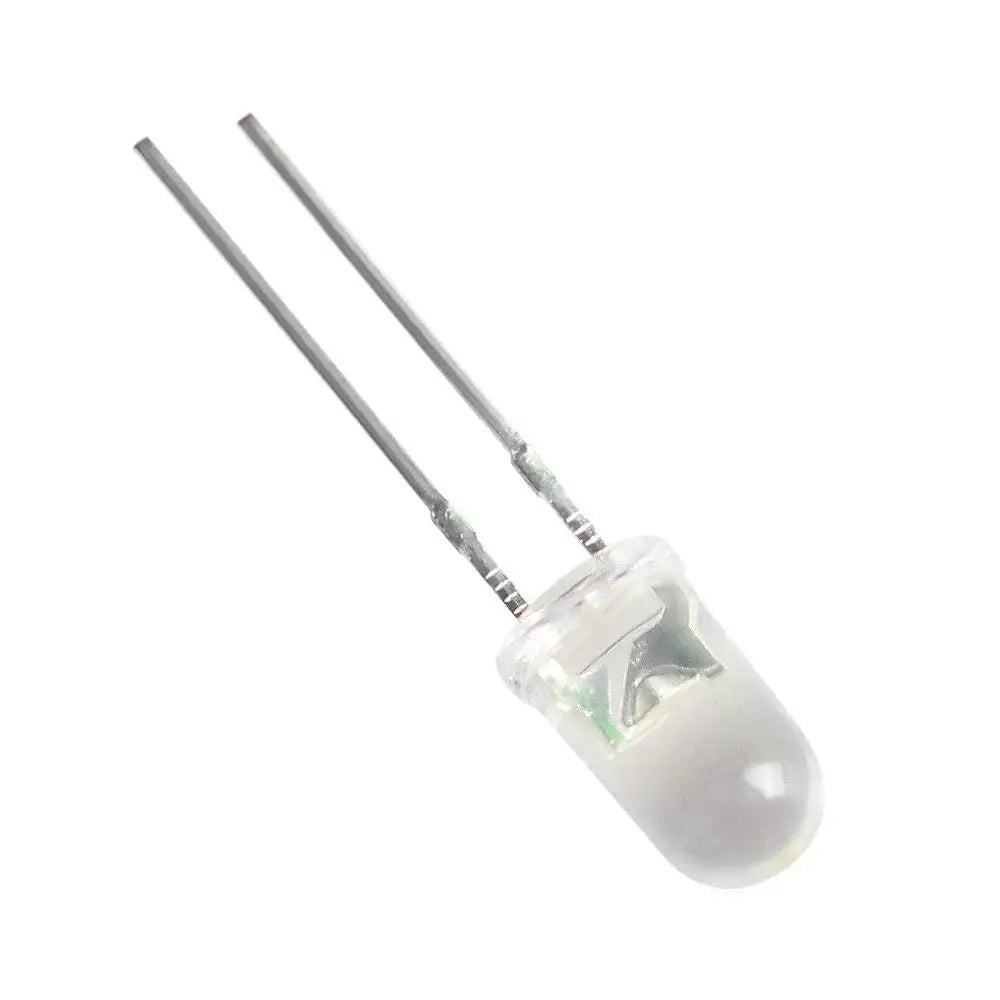 SAMIROB 50PCS LED Diode 5MM Blue Green Orange Red White Yellow F5 Led Light Emitting Consumer Electronics