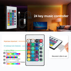 5V RGB COB LED Strip 576LEDs/m Bluetooh App IR Remote Control USB RGB LED Strip Flexible Tape for TV Backlight Room Decoration