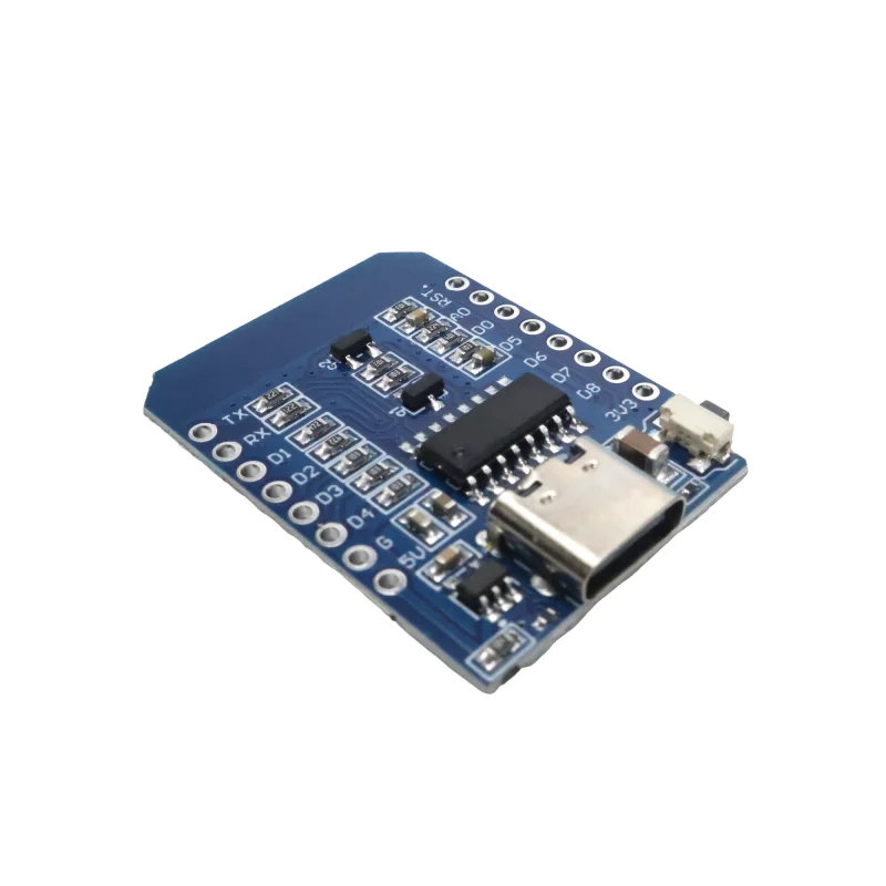 Durable Type WeMos D1 Mini Development Board ESP8266 WiFi Module with TYPE-C Port ESP-12F CH340G Compatible with Arduino