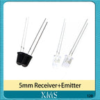 10pairs 3mm 5mm 940nm LEDs Infrared Emitter and IR Receiver Diode Diodes 301A for arduino