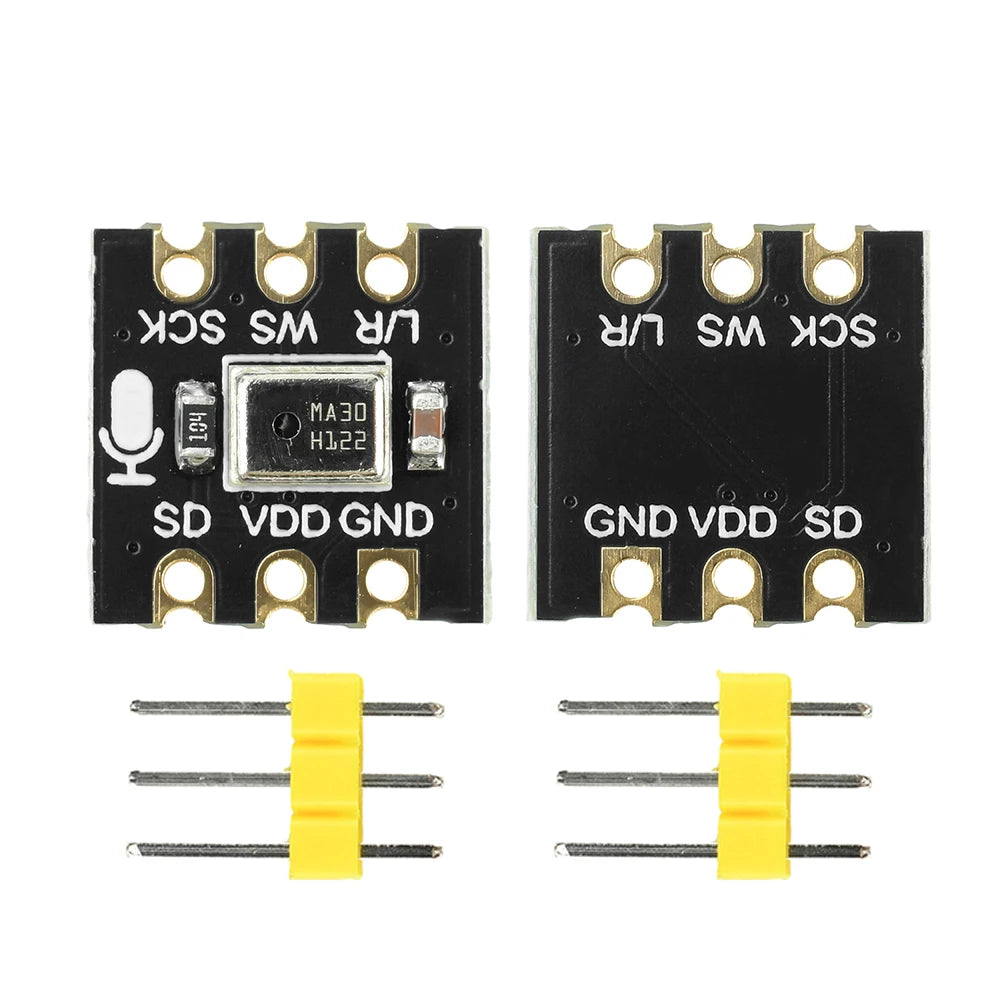 MS4030 Omnidirectional Microphone Module MEMS I2S Supports ESP32 INMP441 60Hz-15kHz  for Various Voice Capture Scenarios