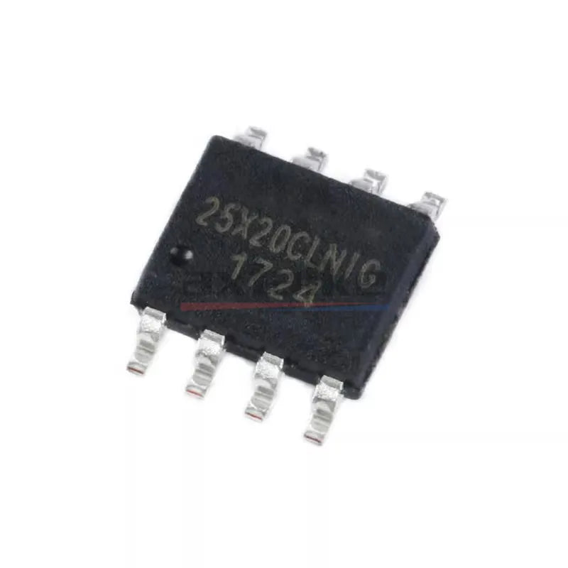 5PCS W25X20CLSNIG SOP-8 25X20CLNIG 2Mbit 104MHz 2.3V~3.6V Serial FLASH Memory With 4KB Sectors Aan Dual I/O SPI SMD NOR FLASH IC