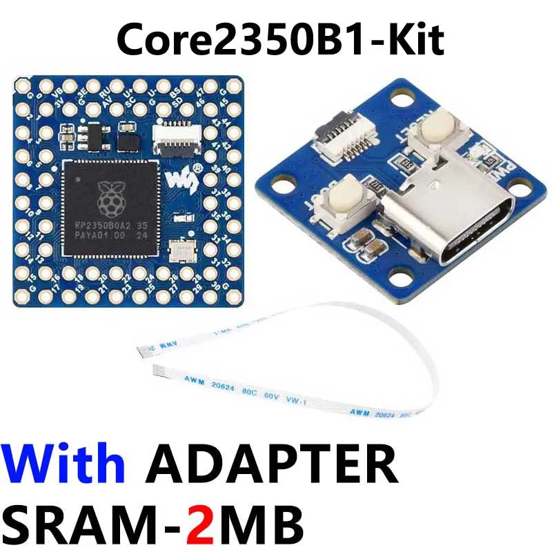 Raspberry Pi Pico 2 RP2350 Core2350B Core Board PSRAM Waveshare Core2350B