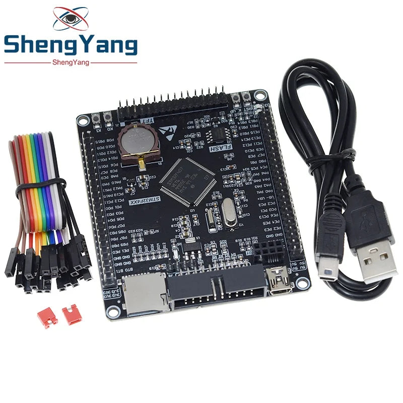 TZT 1/2/5pcs STM32F407VET6 STM Development Board Cortex-M4 STM32 minimum system learning board ARM core board