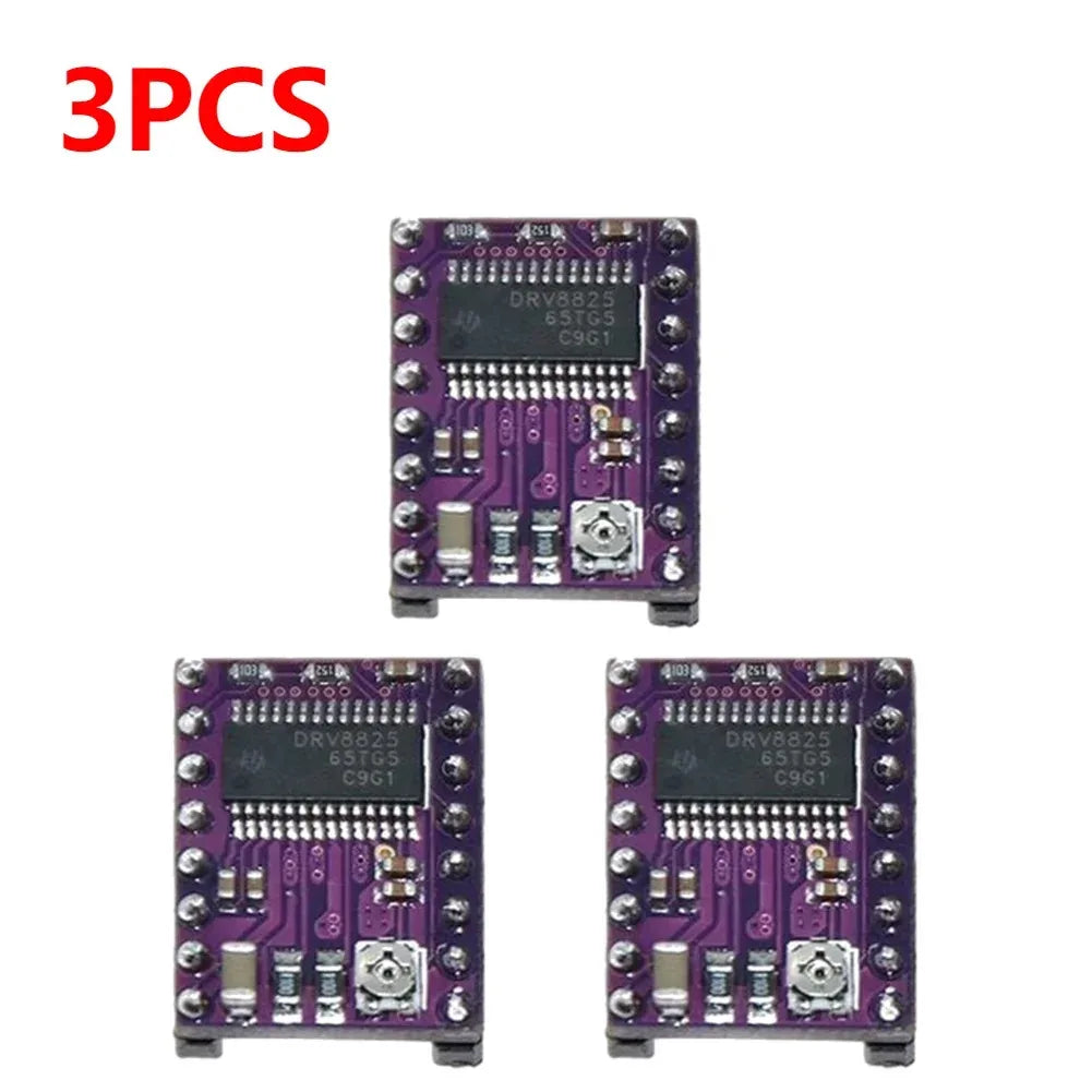 A4988 DRV8825 Stepper Motor Drive Module with Heat Sink Motor Driver Control Extension Shield Module for Ramps 1.4 StepStick