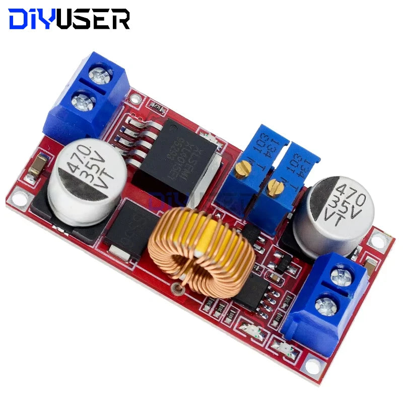 XL4015 5A DC-DC Step Down Buck Converter Fixed Frequency Adjustable Voltage Power Module