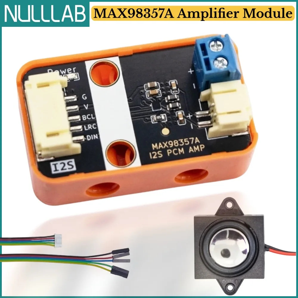 MAX98357A 3W 5V I2S Class D Amplifier Filterless Module for ESP32 Arduino Raspberry Pi DIY Audio Speaker