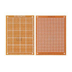 2PCS Yellow PCB Universal Board Single Sided 10x15CM 10x22CM 12x18CM 13x25CM 15x18CM PCB Board Prototype Perforated Board DIY