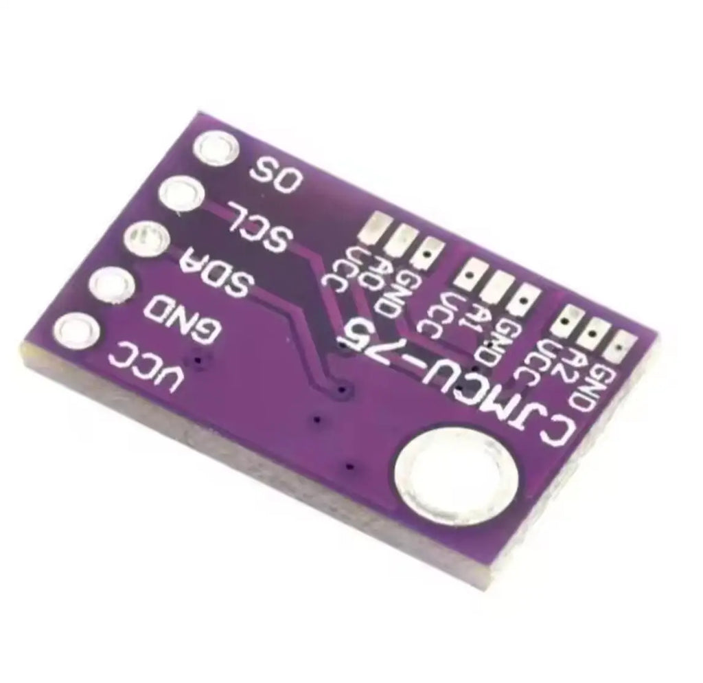 LM75 Temperature Sensor Module High Speed I2C IIC Interface High Precision Development Board For Arduino LM75A