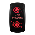 Red Led Light Rocker Switch 12V/24V SPST DPDT Toggle Switch ON OFF/ ON OFF ON Backlight Latching / Momentary Dash Panel Control