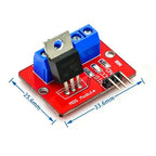 1pcs IRF520 drive module MOS tube field effect tube single-chip microcomputer drive module PWM adjustment