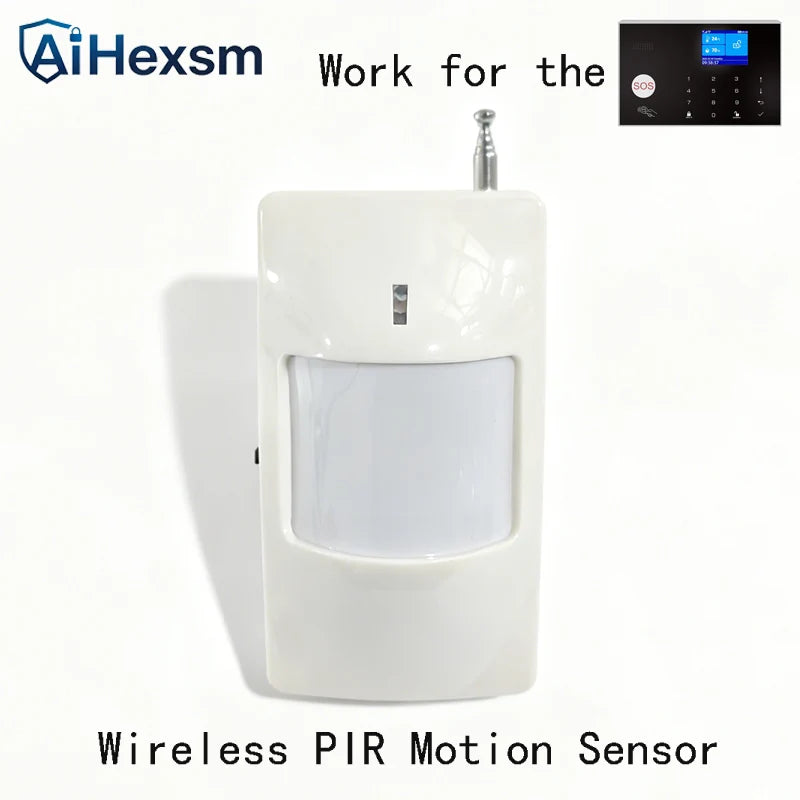1/2/5/10pcs Wireless 433MHz 1527 Infrared detector PIR Motion Sensor for G30 G12 PG103 GSM/PSTN WIFI Auto Dial Home Alarm System