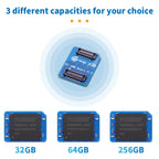 Orange Pi EMMC Module 32GB 64GB 256GB EMMC 5.1 Module for Orange Pi 5 Plus 3D NAND Fast Read Write Speeds 400MB/s for Tablet PC