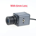 OV9281 120FPS Global Shutter 720P USB Case Camera ,Monochrome, Golf Simulator Webcam,5-50mm Zoom CS Lens,High Frame Rate Capture