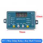 DC 5V 12V 24V 10A Adjustable Time Delay Relay Module LED Digital Timming Relay Timer Delay Trigger Switch Timer Control Switch