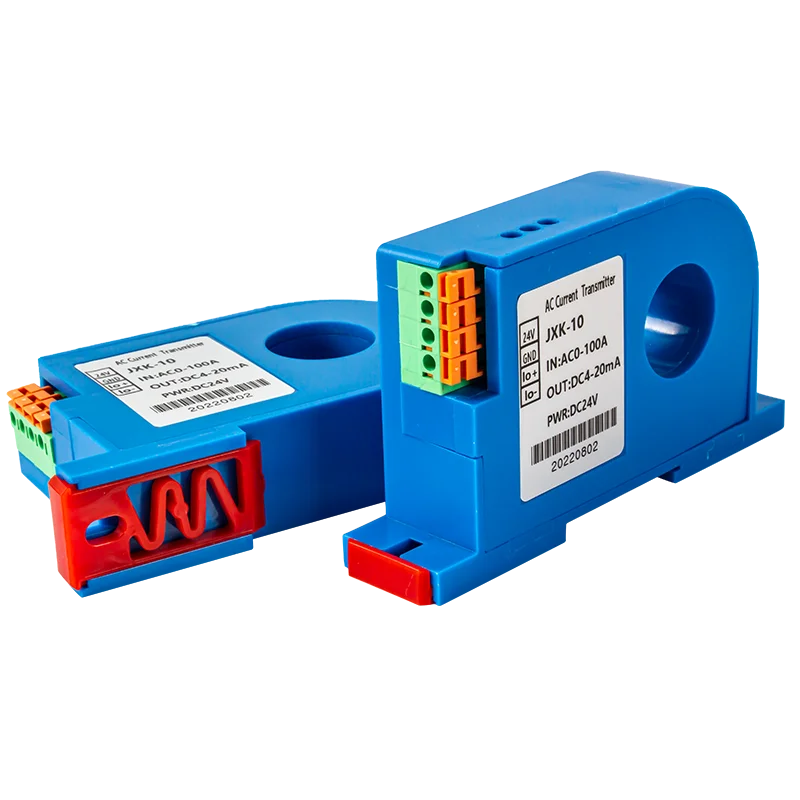 DC/AC Current Transmitter 4-20mA 0-10V RS485 Current Converter Transmitter 10A 20A 50A 100A DC Current Transducer