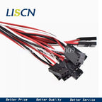 10PCS 20CM Single head Dupont Line Dupont connector plug with cable jumper wire 2.54MM PITCH 2/3/4/5/6/7/8/9/10 PIN 2P/3P/4P/5P