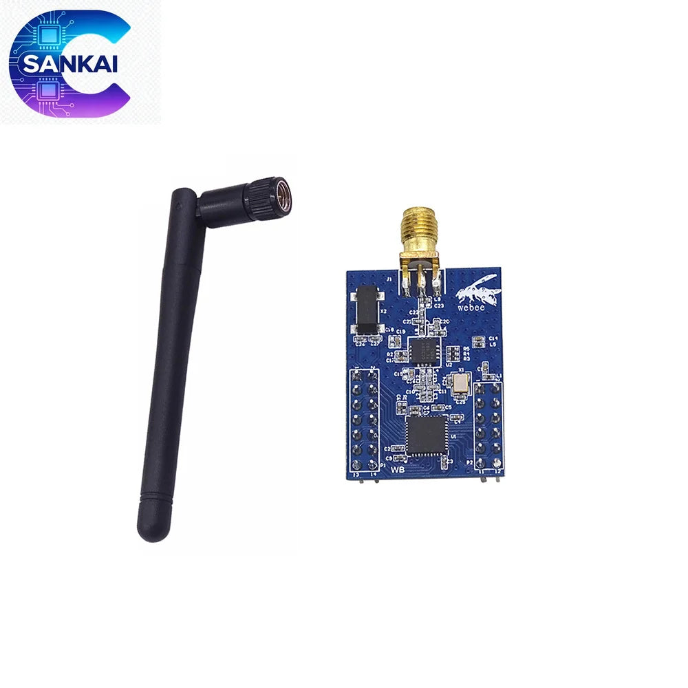 ZigBee UART Module CC2530 with CC2591 PA, Wireless Serial Adapter for IoT