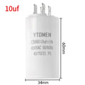 1PCS 450VAC CBB60 Motor Run Capacitors 4pin Dual Insert Starting Capacitor 4UF-60UF for Air Compressor Water Pump 6UF 10UF 50UF