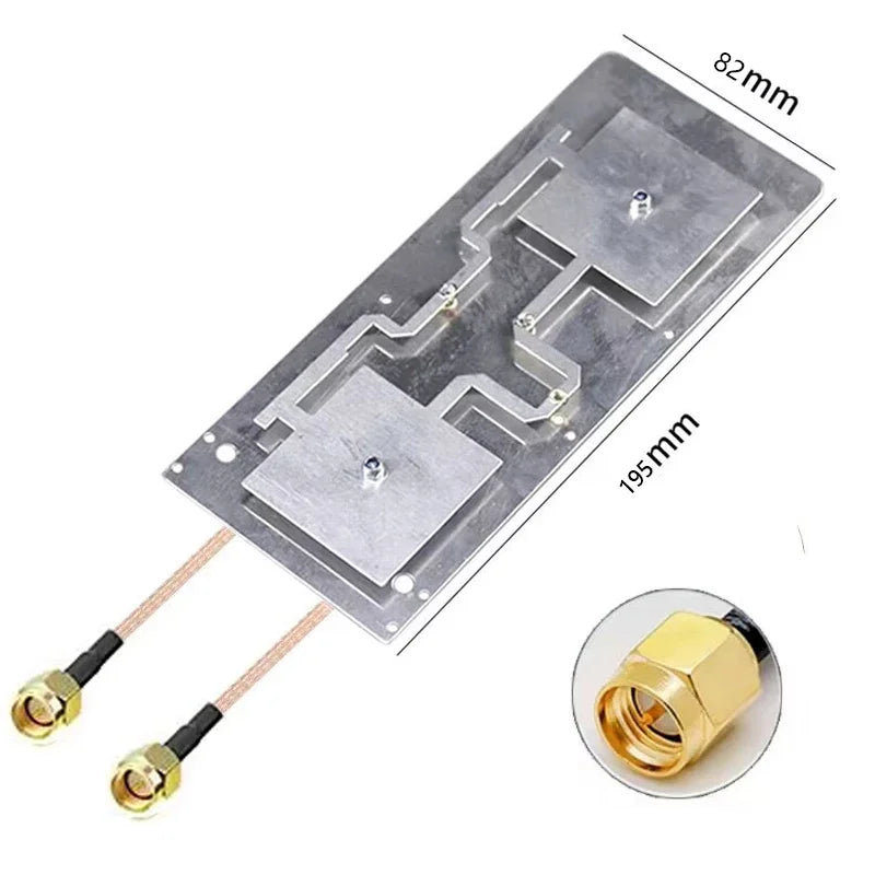 2.4G 5.8G WIFI Dual Band Wireless Router Module AP Bridge Amplifier Antenna High Gain 9-12dBi 2400-2500/5150-5850MHz