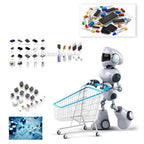10PCS 2.54mm Single Row Pin 10MM PC104 Long Female Pin Header Socket Strip Stackable PCB Connector 1*6p 8p 10p For Arduino