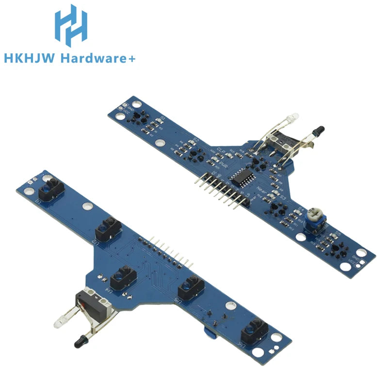 Infrared Tracing Sensor Module Five-way Tracing Obstacle Avoidance Patrol Line Tracing Module 5 Functions High Sensitivity