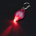 1/10/50/100pc/Mini LED Keychain Light White Red Yellow Green Blue Purple Light Flashlight Portable Emergency Lighting Torch Lamp